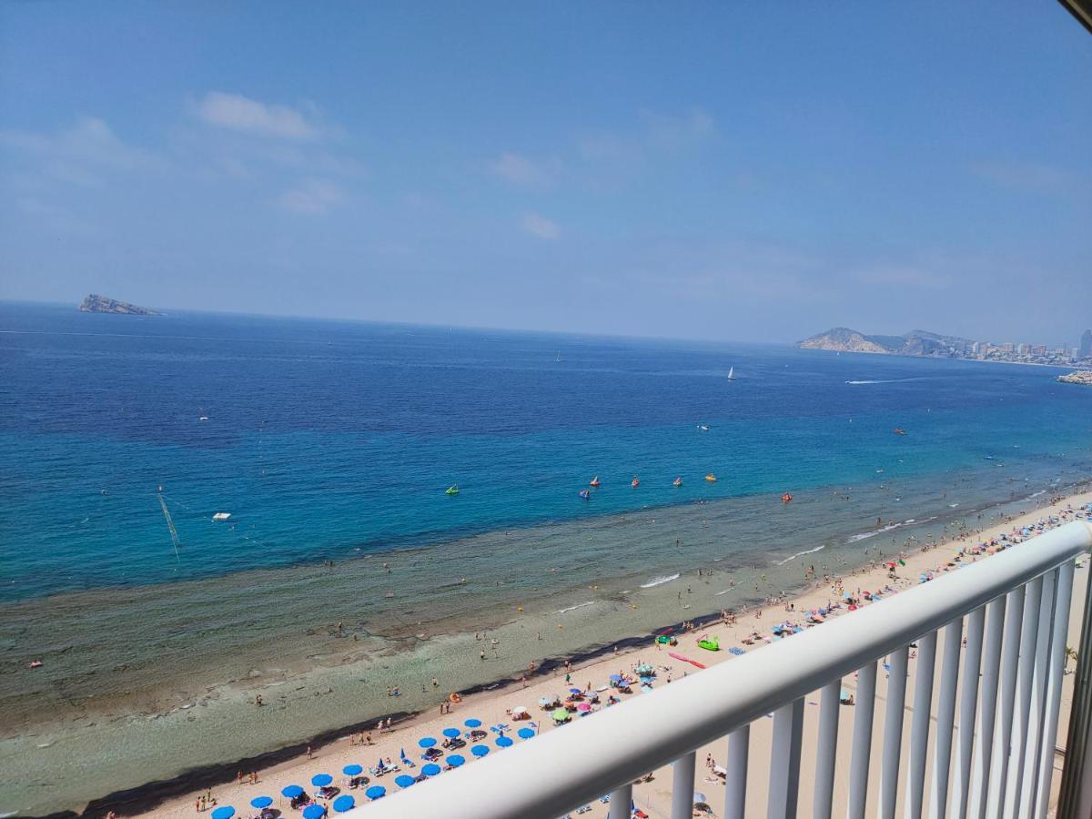 Apartamento Veracruz - Primera Linea De Playa Benidorm Kültér fotó