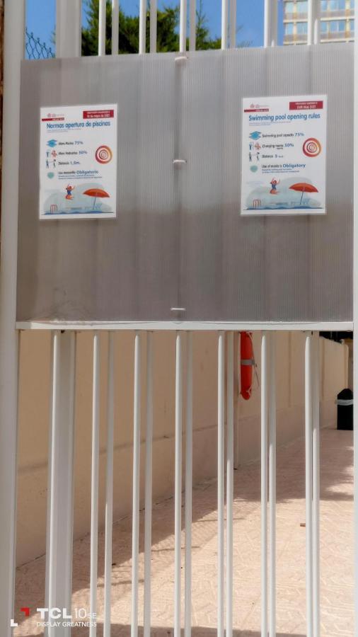 Apartamento Veracruz - Primera Linea De Playa Benidorm Kültér fotó