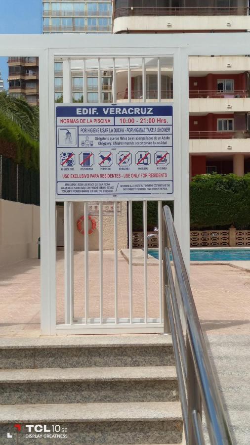 Apartamento Veracruz - Primera Linea De Playa Benidorm Kültér fotó